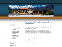 Tablet Screenshot of chezpepe-cilaos.com